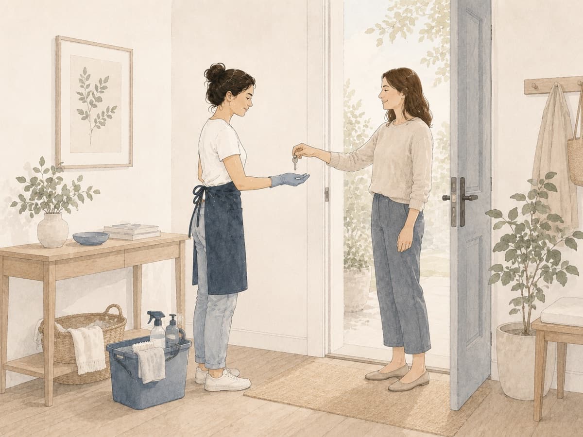 Relation de confiance avec nos aides ménagères